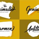 Ardsttandsille Font Poster 7