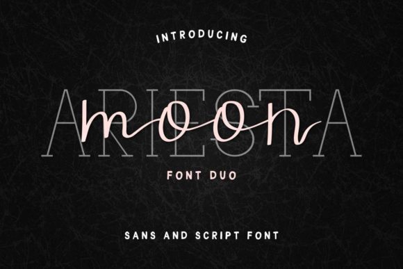 Ariesta Moon Duo Font