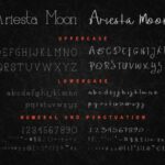 Ariesta Moon Duo Font Poster 5