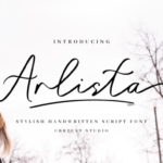 Arlista Font Poster 1