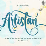 Arlistan Font Poster 1