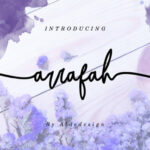 Arrafah Font Poster 1