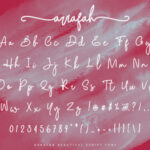 Arrafah Font Poster 7