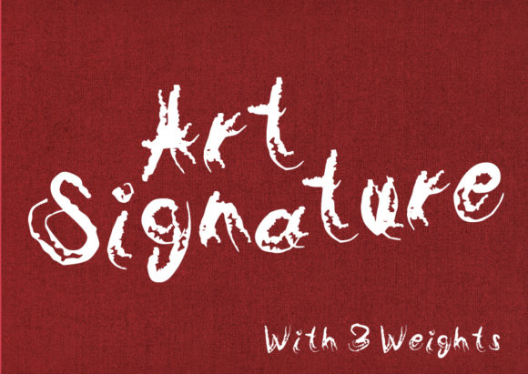Art Signature Font