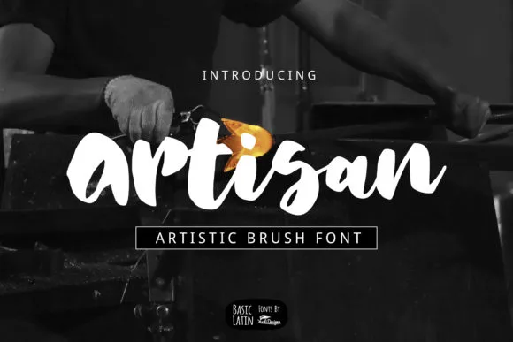 Artisan Font Artisan Font Poster 1