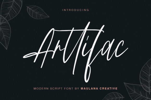 Arttifac Font