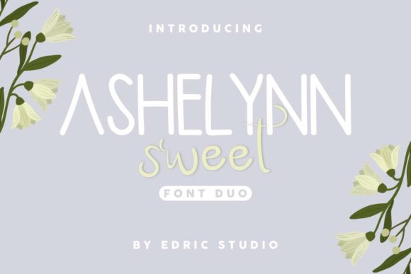 Ashelynn Duo Font Poster 1