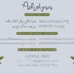 Ashelynn Duo Font Poster 5