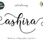 Ashira Font Poster 1