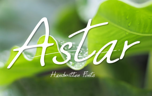 Astar Font Poster 1