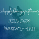 Astella Signature Font Poster 3