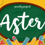 Aster Font Poster 1