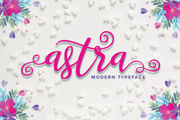 Astra Font Poster 1