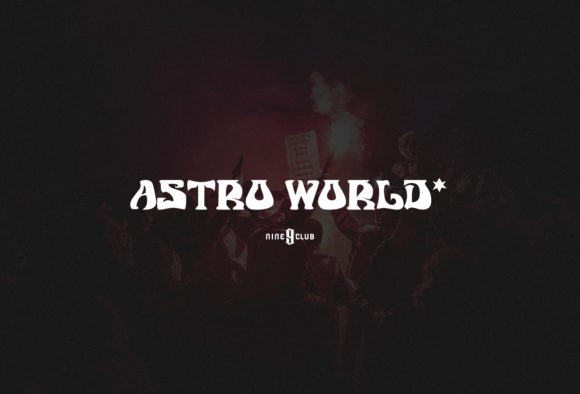 Astro World Font Poster 1
