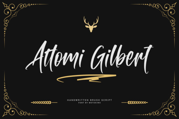 Attomi Gilbert Font Poster 1