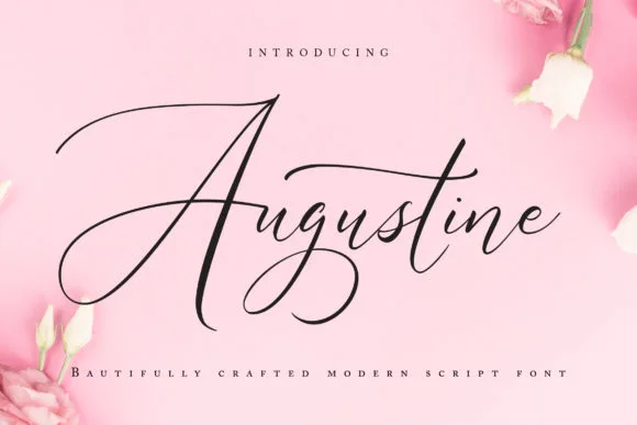 Augustine Font Augustine Font Poster 1
