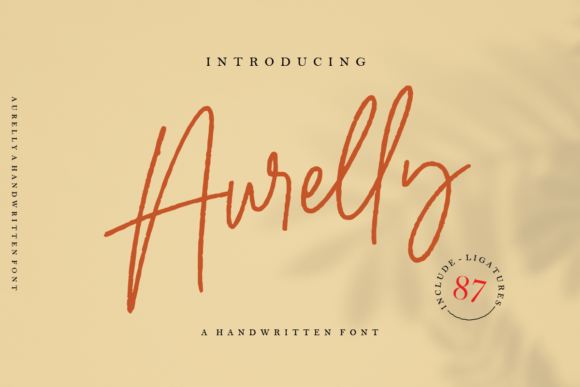 Aurelly Font Poster 1