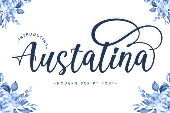 Austalina Font Poster 1