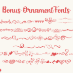 Austin Hearts Font Poster 4