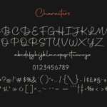 Autography Font Poster 10