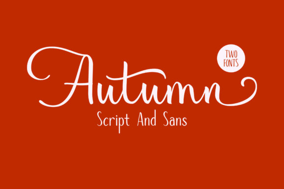 Autumn Mood Font Poster 1