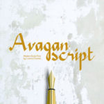 Avagan Font Poster 1