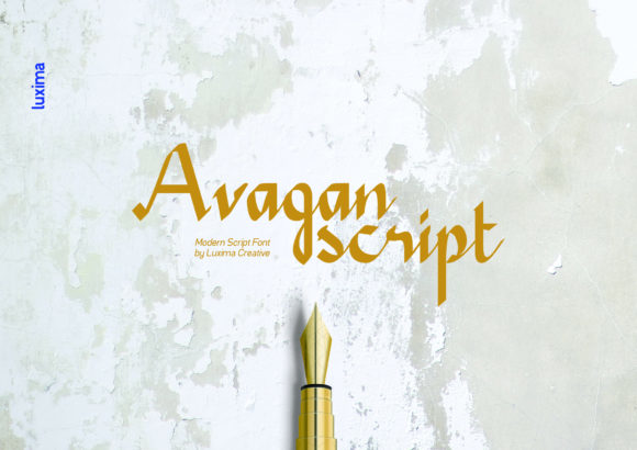 Avagan Font Poster 1