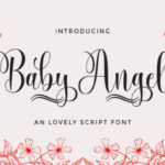 Baby Angel Font Poster 1