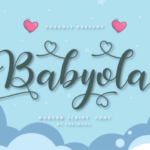 Babyola Font Poster 1