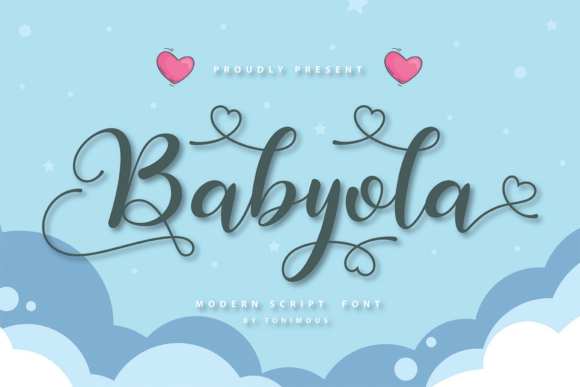 Babyola Font Poster 1