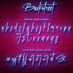 Backstreet Font Poster 8