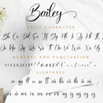 Bailey Font Poster 11