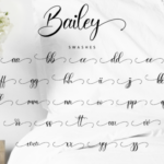 Bailey Font Poster 12