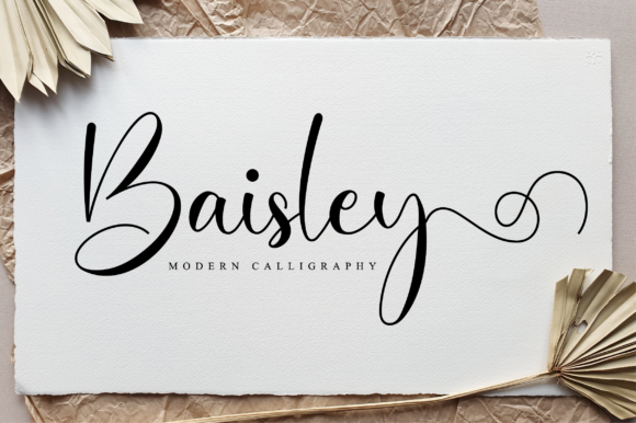 Baisley Font Poster 1