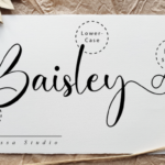 Baisley Font Poster 10