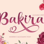 Bakira Font Poster 1