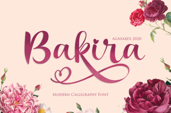 Bakira Font Poster 1