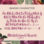 Bakira Font Poster 5