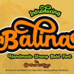 Balina Font Poster 1