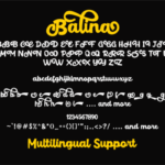 Balina Font Poster 6