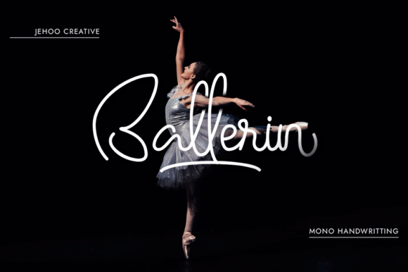 Ballerin Font Ballerin Font Poster 1