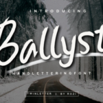 Ballist Font Poster 1