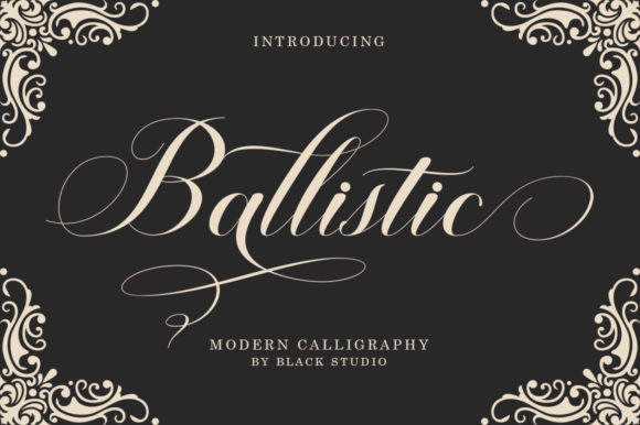 Ballistic Font