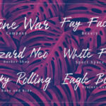 Ballistick Font Poster 6