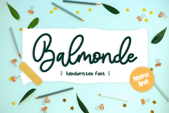 Balmonde Font Balmonde Font Poster 1