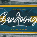 Bandoong Font Poster 1