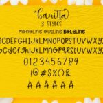 Banitta Family Font Poster 7