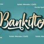 Bankitte Font Poster 7