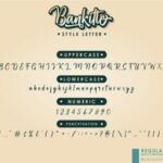 Bankitte Font Poster 8