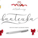 Banteuka Font Poster 1